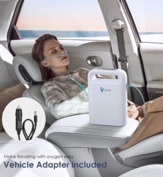 Mejor concentrador portatil con bateria extraible recargable para coche