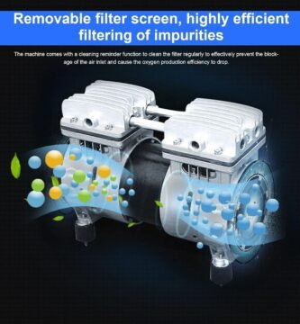 compresor del concentrador de oxigeno con bateria recargable Varon vl-1