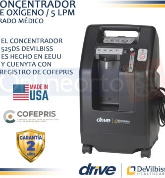 develbiss drive compact 525ds concentrador precio