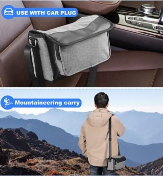 mochila de transporte del concentrador de oxigeno con bateria recargable Varon vl-1