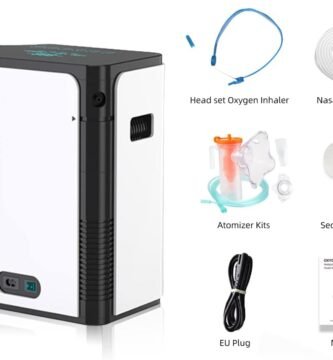 Accesorios Oxigeno Portátil KCareU DE-KJR-11SW 7 Litros