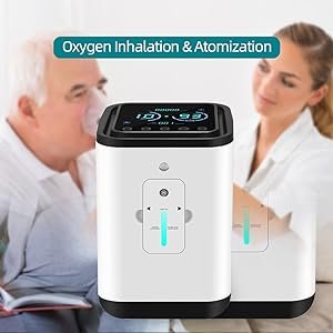 Concentrador de Oxígeno Portátil DEDAKJ ‎DE-KJR-11MW