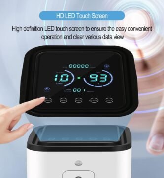 pantalla táctil concentrador de oxigeno DEDAKJ ‎DE-KJR-11MW